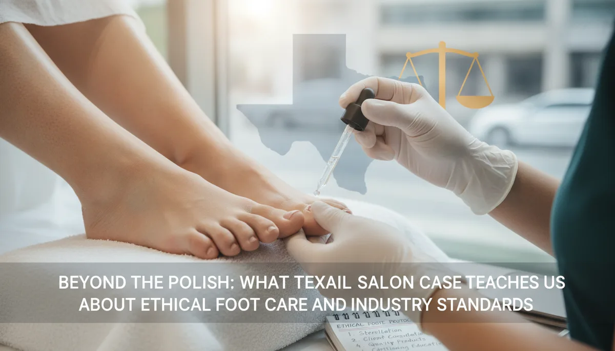 Beyond the Polish: What the Texas Nail Salon Case Teaches Us About Ethical Foot Care and Industry Standards visual summary