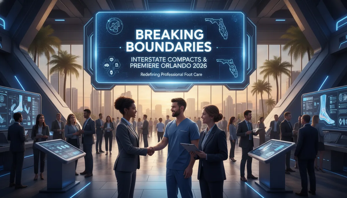 Breaking Boundaries: How Interstate Compacts and Premiere Orlando 2026 Are Redefining Professional Foot Care visual summary