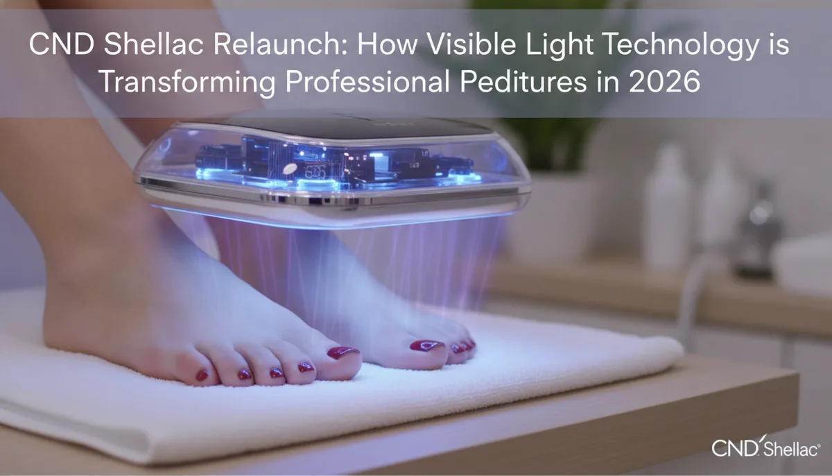 CND Shellac Relaunch: How Visible Light Technology is Transforming Professional Pedicures in 2026 visual summary