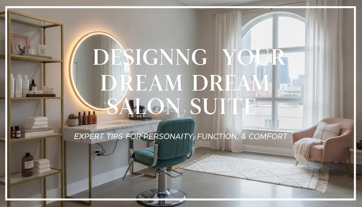 Designing Your Dream Salon Suite: Expert Tips for Personality, Function, and Comfort visual summary