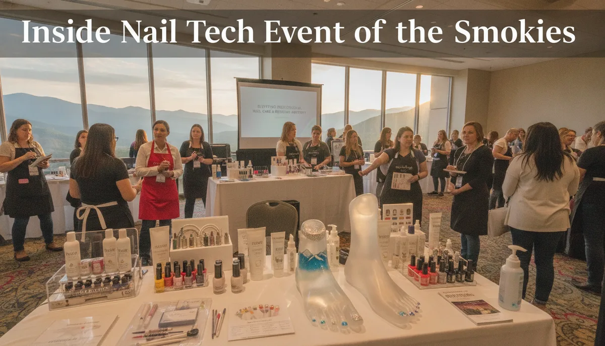Inside the Nail Tech Event of the Smokies: Elevating Professional Heel Care and Pedicure Artistry visual summary