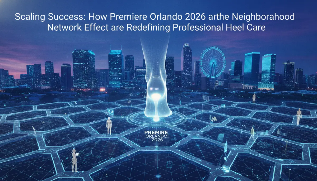 Scaling Success: How Premiere Orlando 2026 and the Neighborhood Network Effect are Redefining Professional Heel Care visual summary