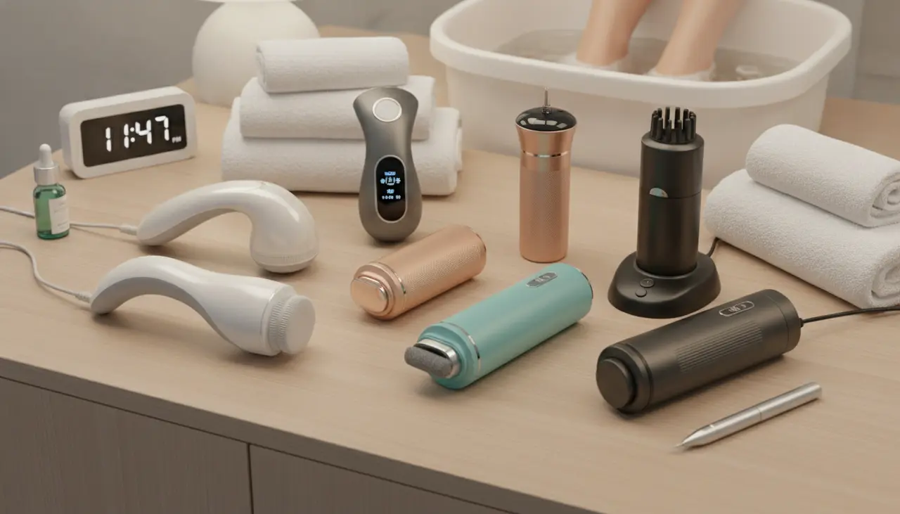 The 7 Best Electric Foot Files for Busy People: Fast Fixes for Smooth Heels visual summary