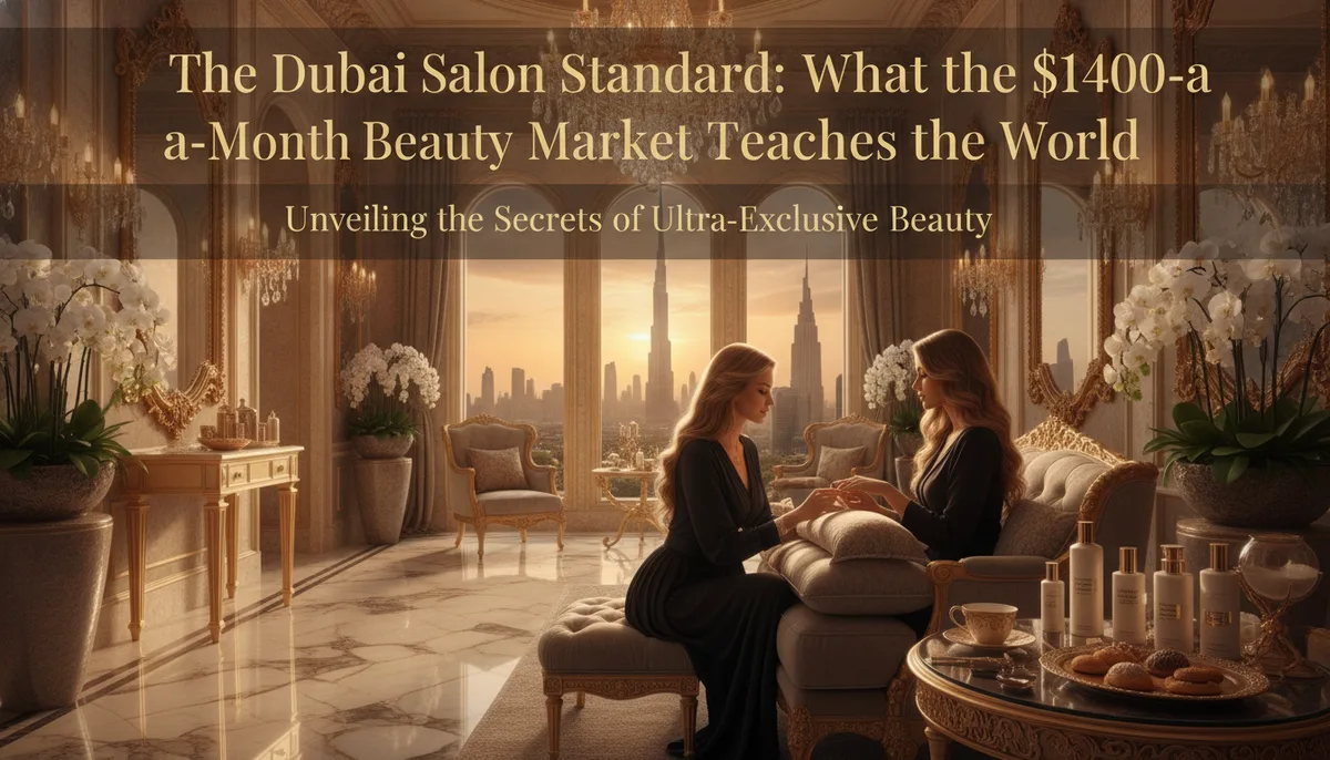 The Dubai Salon Standard: What the $1,400-a-Month Beauty Market Teaches the World visual summary