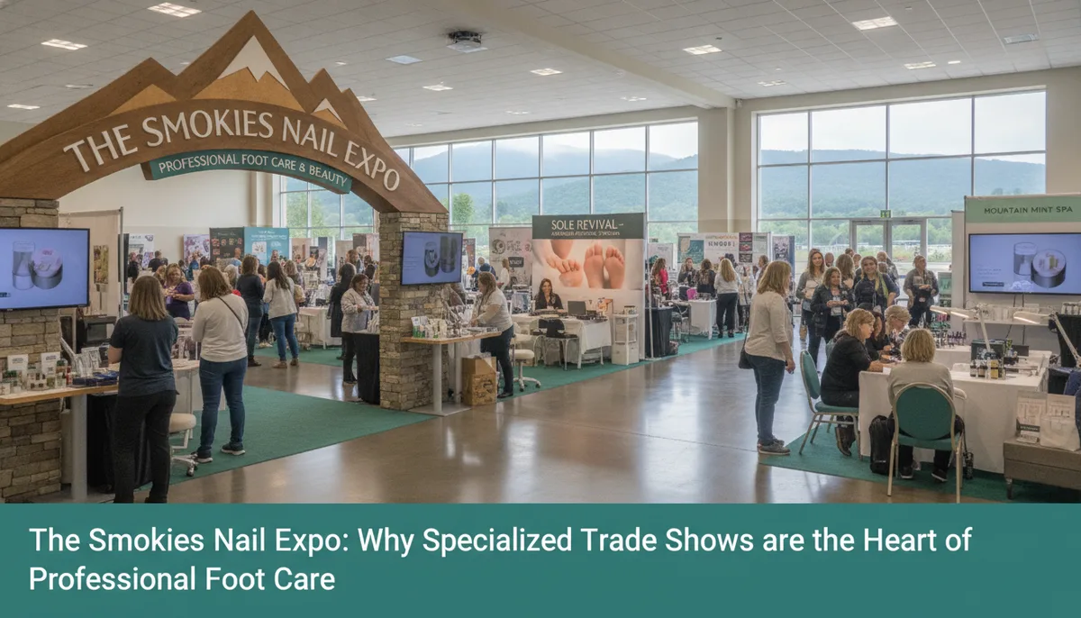 The Smokies Nail Expo: Why Specialized Trade Shows are the Heart of Professional Foot Care visual summary
